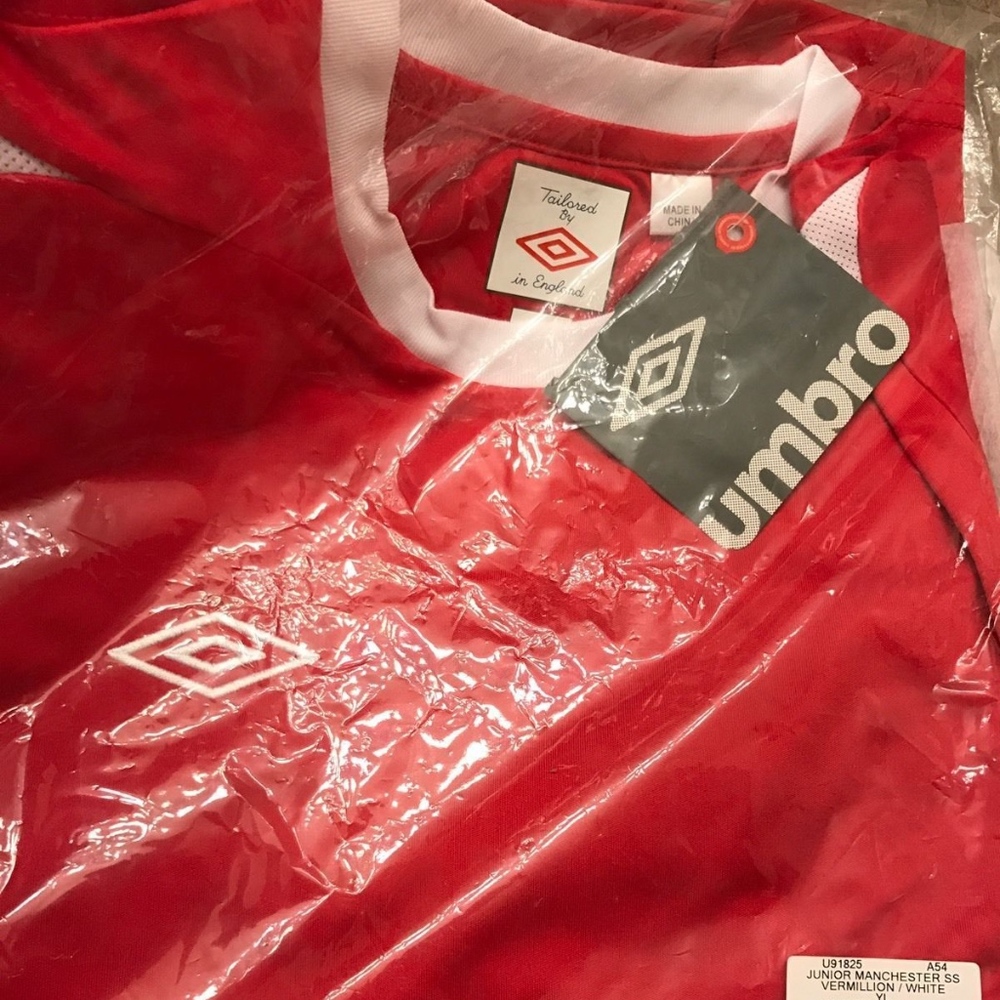 Umbro Junior Manchester SS Soccer Jersey